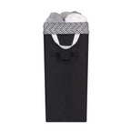 Panier à linge fin Neatfreak avec sac amovible : panier à linge noir étroit, capacité de 70 L, aucun assemblage requis