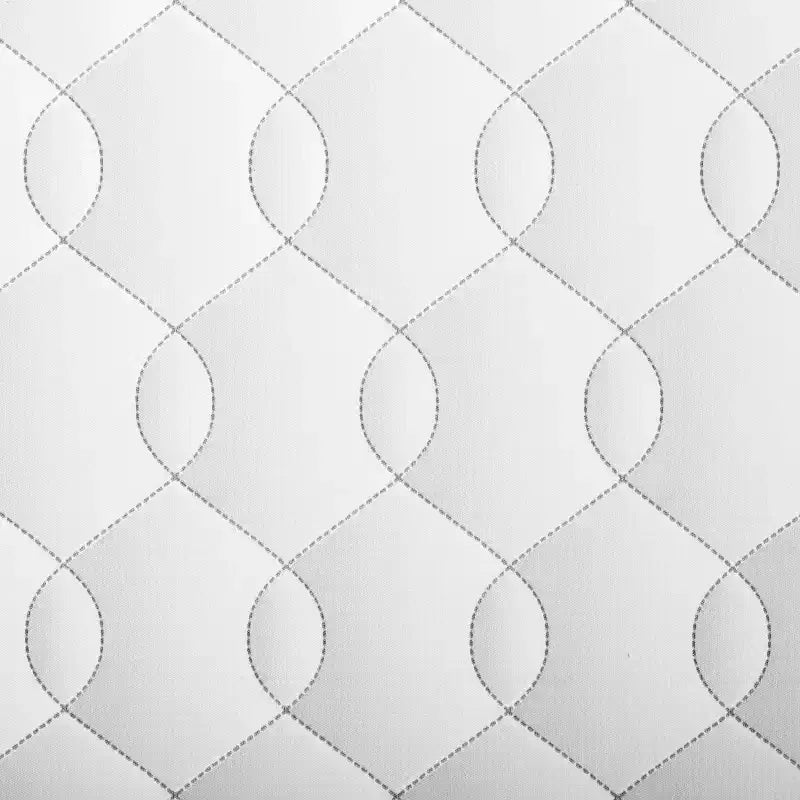 Dream On Me Goodnight Matelas de lit de bébé et de tout-petit en mousse ferme de 15,2 cm, format complet – Blanc – 50 unités