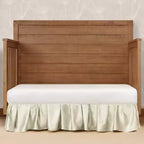 Matelas de berceau et de lit pour tout-petits Evolur Breath Flow Plus perméable à l'air : 2 étapes, sensation moelleuse, mousse haute densité, épaisseur de 15 cm