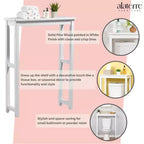 Étagère de toilettes Dorset blanche - Meubles Alaterre