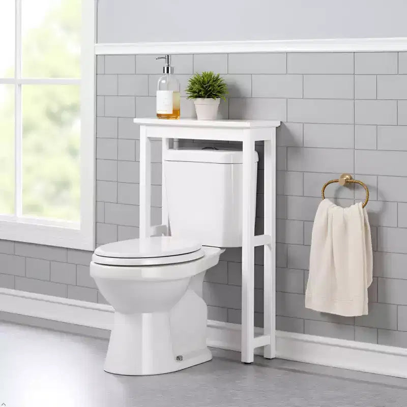 Étagère de toilettes Dorset blanche - Meubles Alaterre