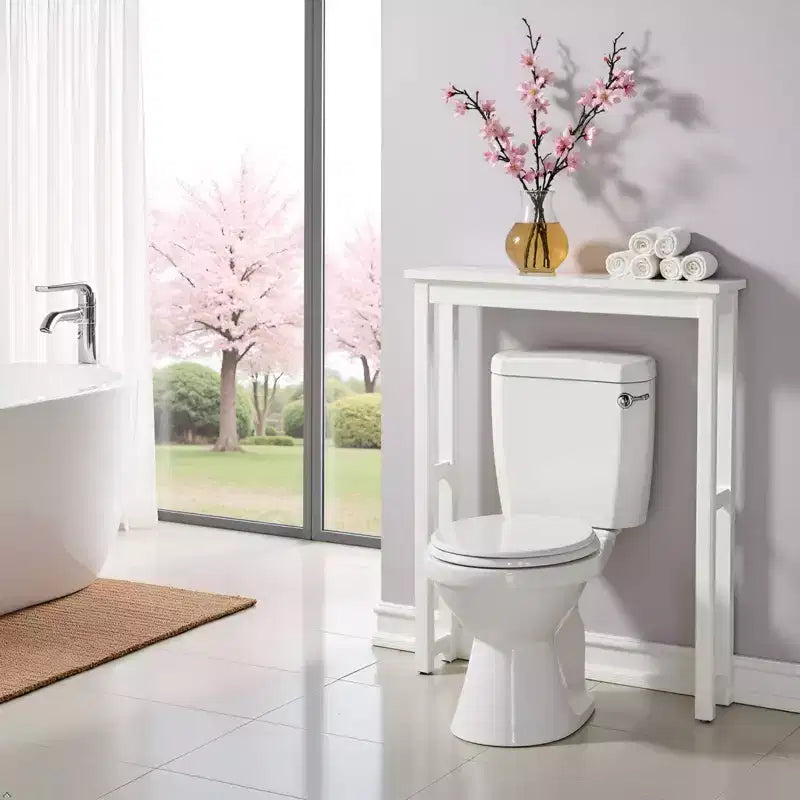 Étagère de toilettes Dorset blanche - Meubles Alaterre