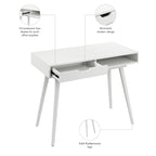 Bush Furniture Nora Bureau d'ordinateur 40W avec rangement