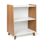 Humble Crew Morgan Mid-Century 2 Shelf Kids' Bookcase Wood/White