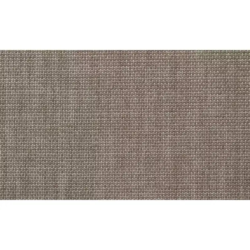 Banc rembourré Roundhill Furniture Breda avec clous décoratifs, finition gris antique