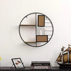 Étagère Murale Décorative Moderne Vintiquewise - Présentoir Métallique Élégant et Multifonctionnel