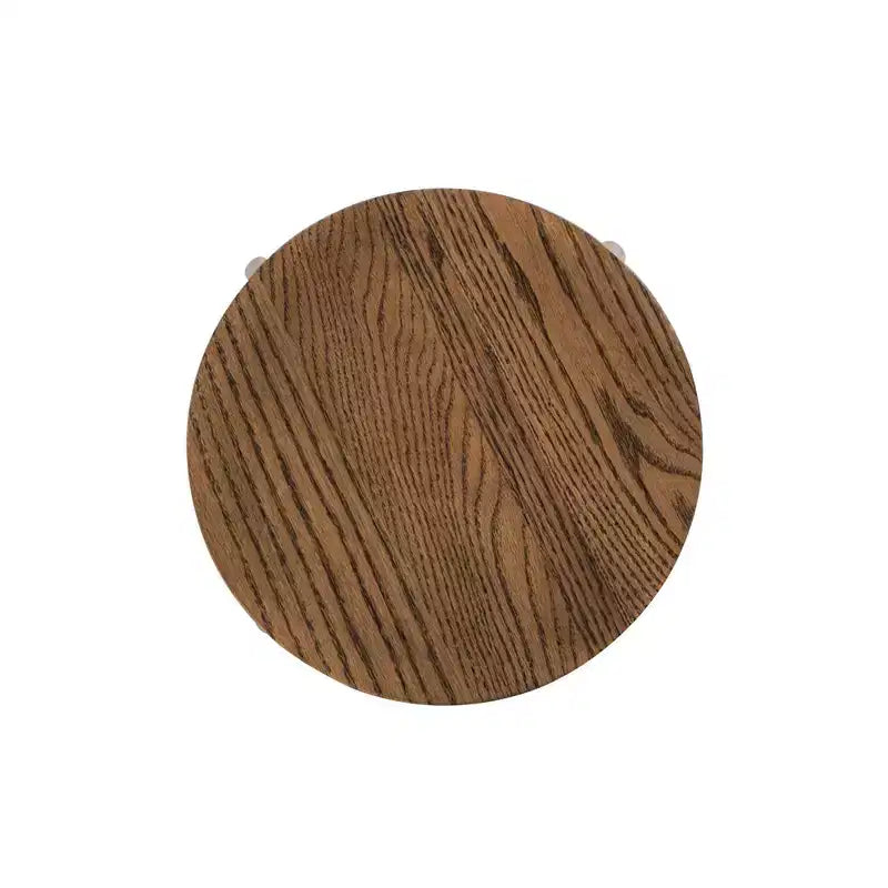 Tabouret de bar réglable en bois de chêne Spencer Minimaliste Jennifer Taylor Home, chêne brun noyer