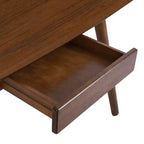 Christopher Knight Home Lombok Bureau informatique polyvalent en bois avec 1 tiroir, Noyer