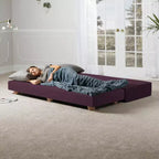 Jaxx Alon Canapé-lit / Lit escamotable grand lit (Queen) – Microvelours