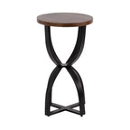 Table d'appoint ronde Kate and Laurel Ullot