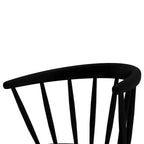 Lot de 2 chaises de salle à manger Plank+Beam, chaise de cuisine en bois massif