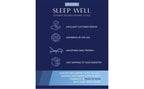 Matelas en mousse à mémoire de forme gel Christopher Knight Home Restonic 14 po avec surmatelas Euro Top Doux