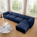 Canapé modulable avec rangement, dossier cylindrique et accoudoirs, assise profonde et confortable, durable et offrant un bon soutien pour le salon.