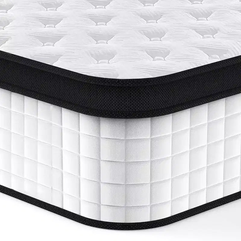 Matelas hybride GDFStudio Cliff Modern 12 avec revêtement respirant et mousse à mémoire de forme