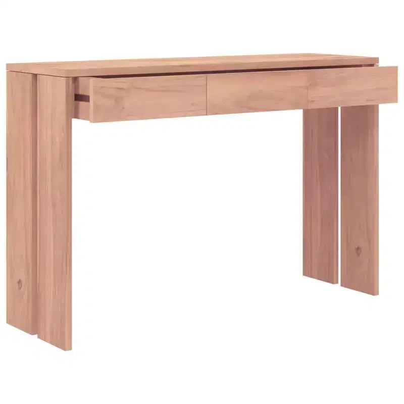 vidaXL Console 110x35x75 cm Bois de teck massif