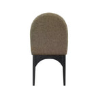 Meridian Furniture, Chaise de salle à manger Waldorf en tissu bouclé