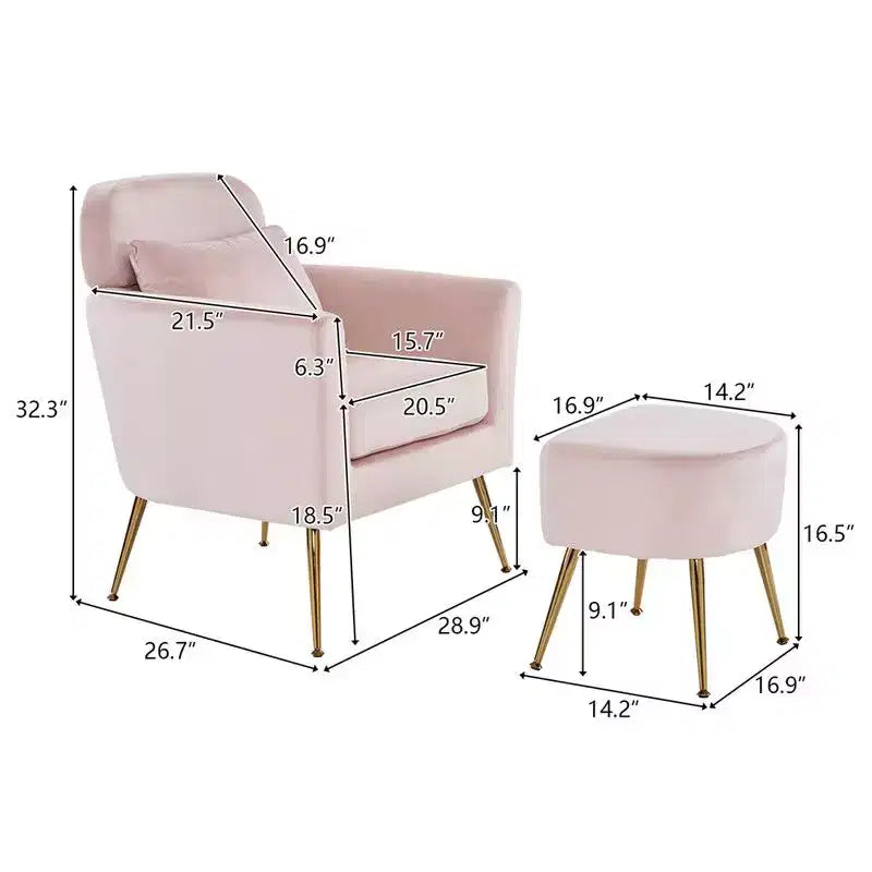 Fauteuil en bois massif Karl Home