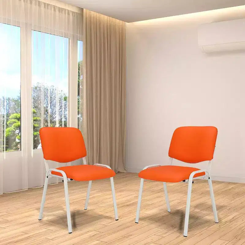 Karl Home Lot de 5 chaises de salle d'attente empilables