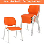 Karl Home Lot de 5 chaises de salle d'attente empilables