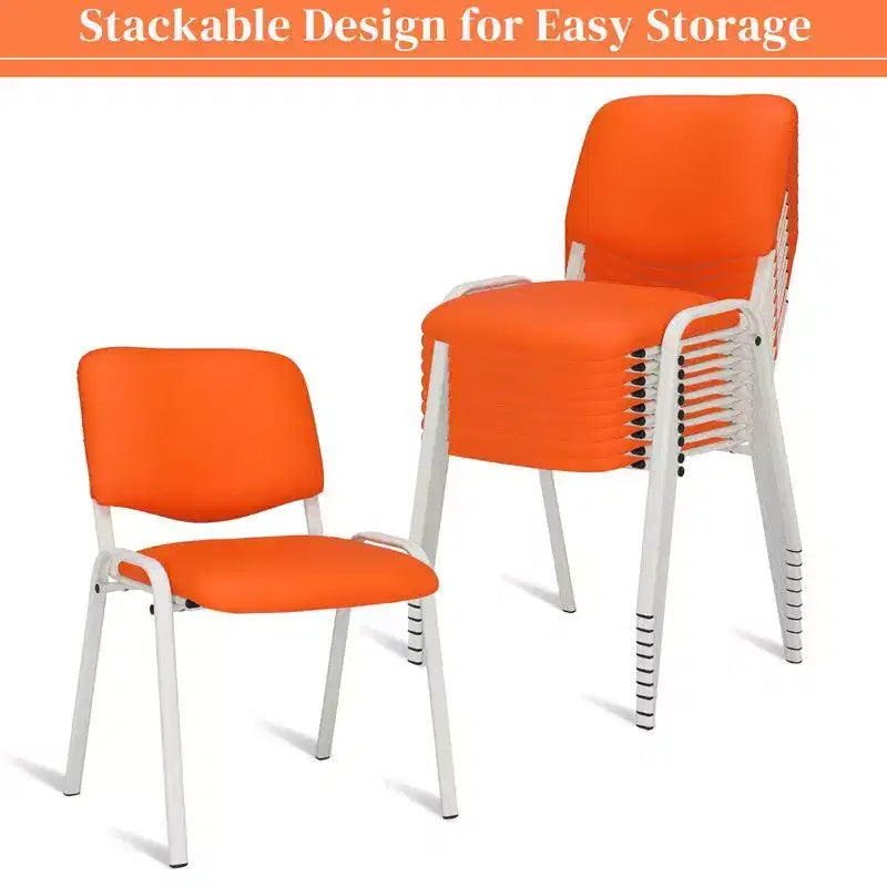 Karl Home Lot de 5 chaises de salle d'attente empilables