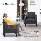 Karl Home | Fauteuil simple de 29,9 pouces de large