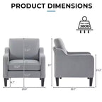 Karl Home | Fauteuil simple de 29,9 pouces de large