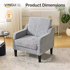 Karl Home | Fauteuil simple de 29,9 pouces de large