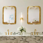 Miroir mural plat en métal Maxax