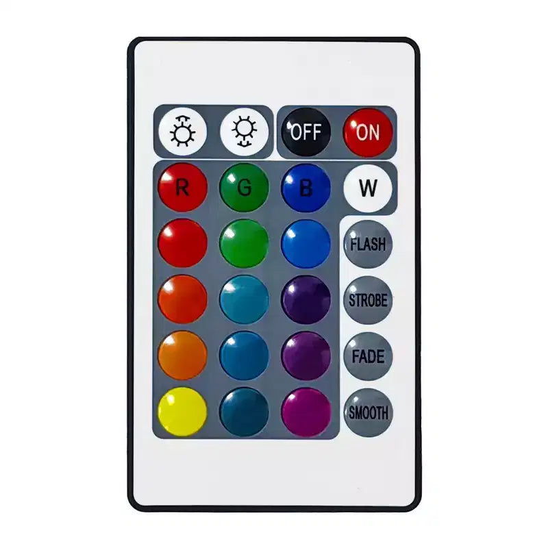 Table basse LED moderne Okak, éclairage 16 couleurs et espace de rangement, finition brillante, table d'appoint rectangulaire pour salon