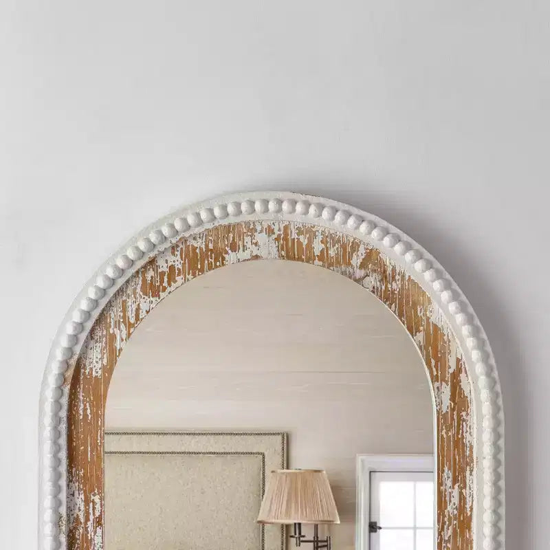Miroir mural décoratif en arche Maxax en bois