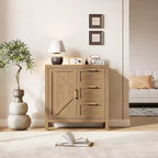 Buffet de salle à manger Acekool avec rangement, meuble d'appoint moderne avec étagères réglables pour entrée, salon, cuisine
