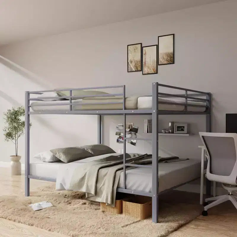 Full Over Full Bunk Bed with Ladder