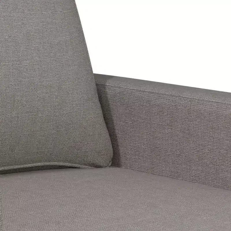 vidaXL Fauteuil Gris Clair Tissu 60 cm