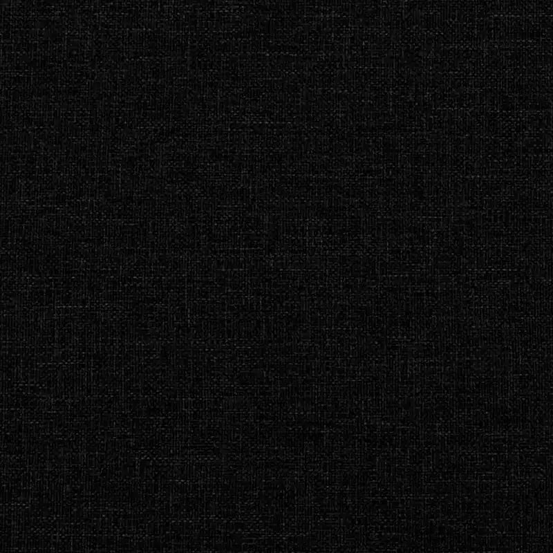 vidaXL Ensemble de canapés 3 pièces avec coussins - Salon de jardin confortable en tissu noir - Utilisation intérieure/extérieure - Facile à nettoyer et à assembler