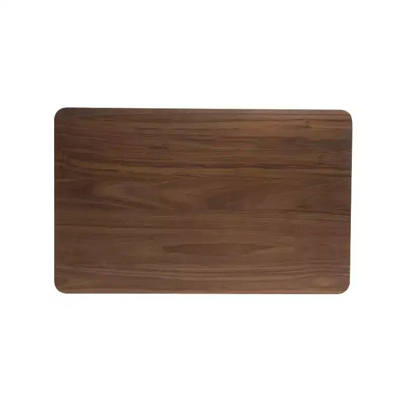 Table à manger rectangulaire GDFStudio Keiko en bois de style moderne du milieu du siècle avec pieds évasés