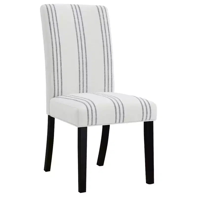 Coaster,Herran Upholstered Dining Side Chair Beige (Set of 2)
