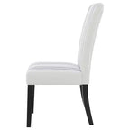 Coaster, Chaise de salle à manger rembourrée Herran, beige (lot de 2)