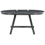 Okak Table à Manger Ronde Extensible, Table à Manger en Bois Moderne Mid-Century pour 4 à 6 Personnes, pour Salle de Réunion, Salon