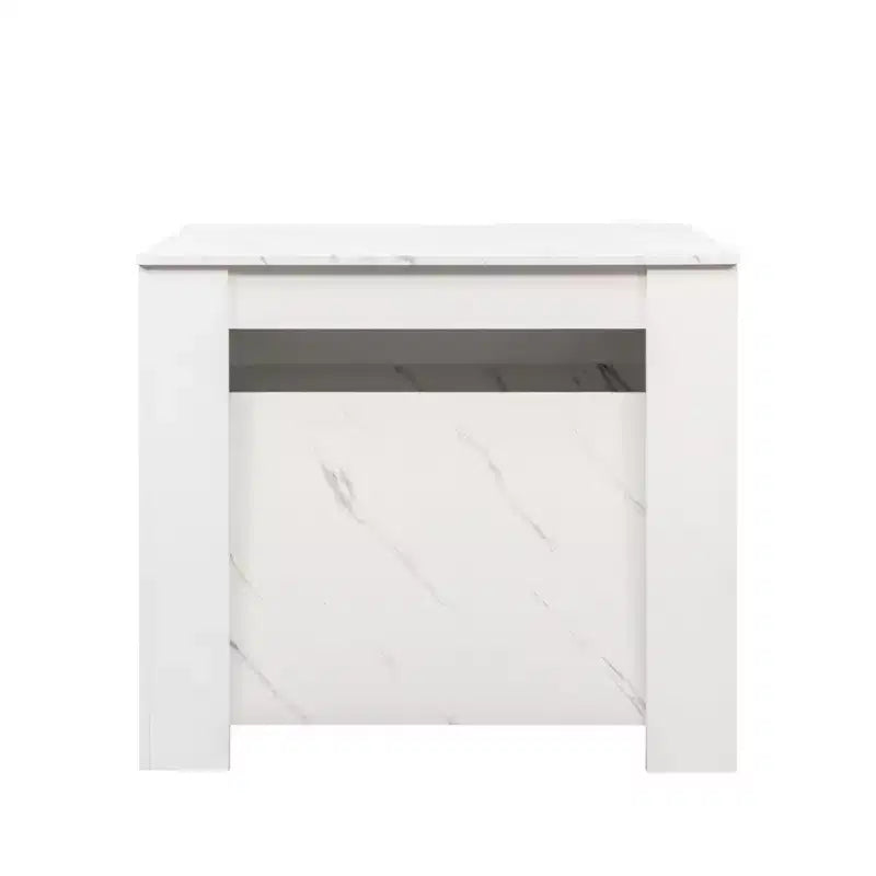 Console et table à manger extensible GDFStudio Lunelle en bois moderne