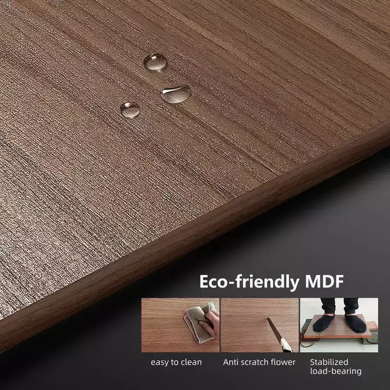 78,54 Meuble TV extensible en noyer moderne pour téléviseurs jusqu'à 100 Gaoyangjiaju
