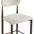 Christopher Knight Home Eloin Tabourets de comptoir sans accoudoirs rembourrés modernes (lot de 2)