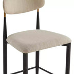 Christopher Knight Home Eloin Tabourets de comptoir sans accoudoirs rembourrés modernes (lot de 2)