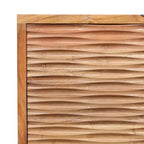 Table de chevet bohème faite main en bois d'acacia Luttrell de GDFStudio