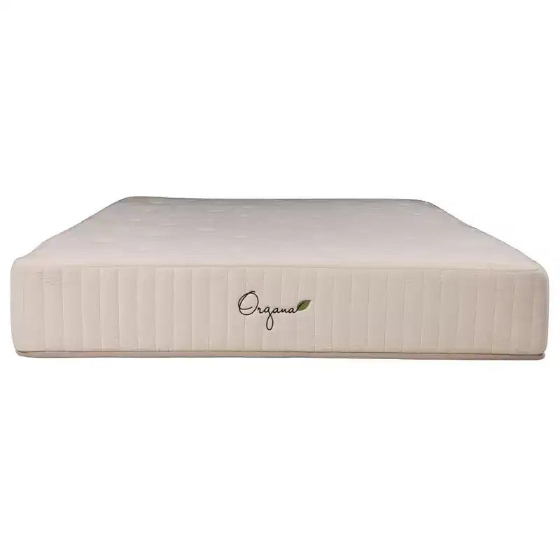 Matelas à ressorts ensachés en latex HomeStock Organa Plush 10 po, beige