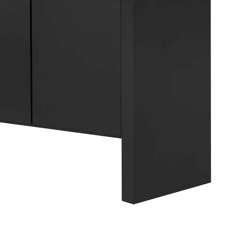 Buffet moderne Merax à 4 portes avec étagère ouverte