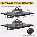 Lot de 2 étagères de rangement pour garage