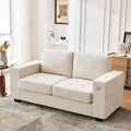 Cloud Couch, 70'' Oversized Mid Century Chenille Sofa with USB Ports - No Assembly, Deep Seat for Living Room Office