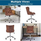 Chaise Karl Home | Chaise de bureau à roulettes pour maquillage