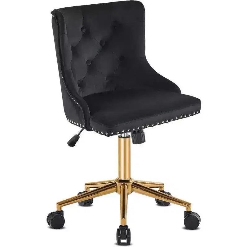 Chaise Karl Home | Chaise de bureau à roulettes pour maquillage
