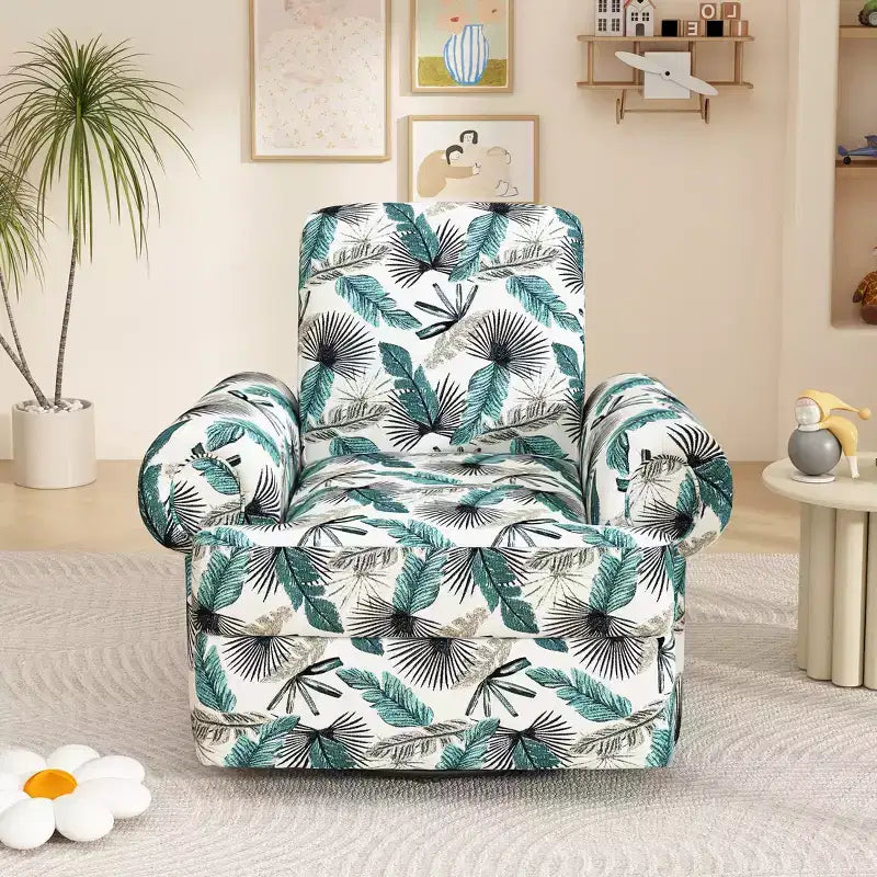 Christopher Knight Home Dravok Modern Chenille Upholstered Swivel Manual Recliner Chair with Adjustable Backrest